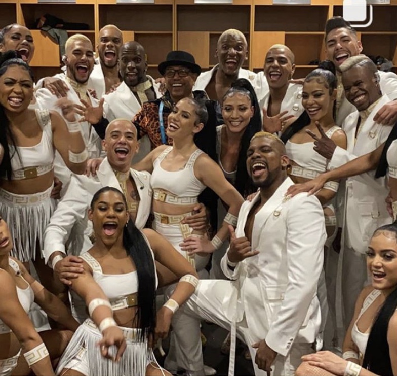 Super Bowl LIV — Hair Team for JLO Dancers 5